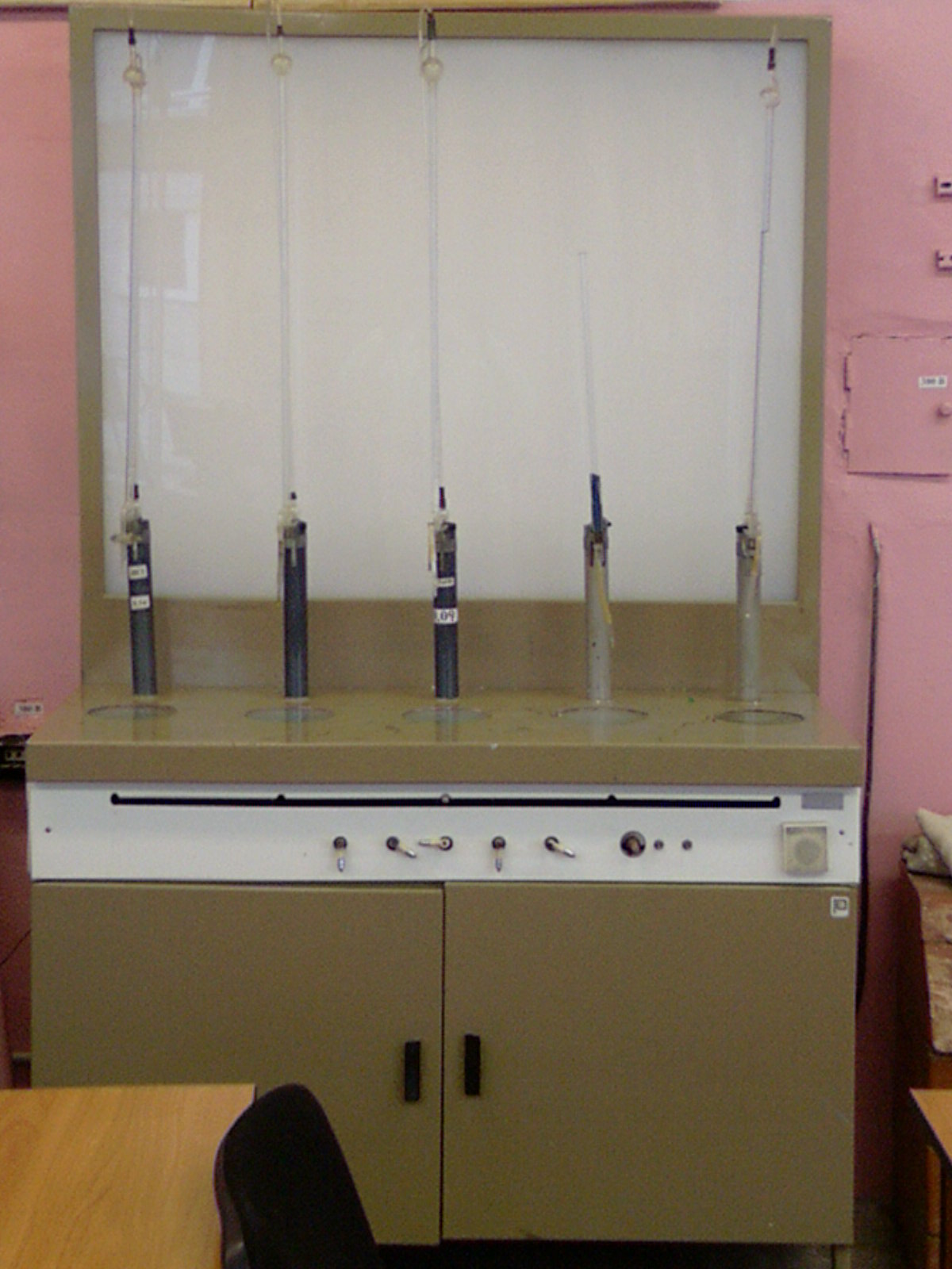 Титровальный стол для химической лаборатории