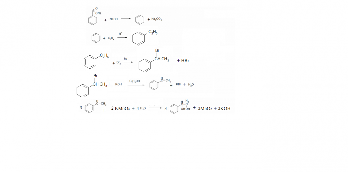 Химическая реакция ki br2. Бензоат натрия x1 ch2 ch2 x2 хлорэтилбензол. Бензоат натрия х1 с2н4. Бензоат натрия x1 c2h4 h3po4 x2 x3 Стирол. Бензоат натрия x1 c2h4.